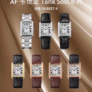 AF Cartier Tank series, all in stock.